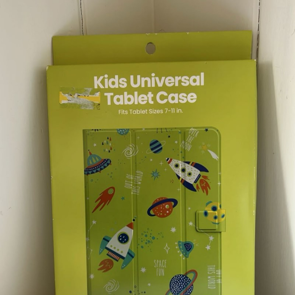 Kids Universal Tablet Case Space Fun Fits Tablet Sizes 7-11 in.